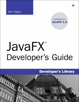 Paperback Javafx Developer's Guide Book