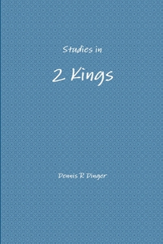 Paperback Studies in 2 Kings Book