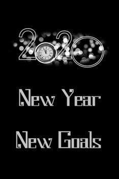 Paperback New Year New Goals: A lined journal to write your goals, plans and dreams Book