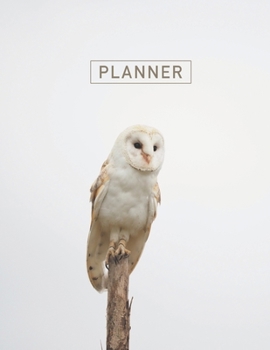 Planner: Owl 2 Year Monthly Planner with Note Pages (24 Months) | Jan 2020 - Dec 2021 | Month Planning | Appointment Calendar Schedule | Plan Each Day, Set Goals & Get Stuff Done