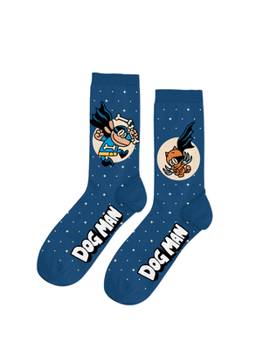 Paperback Dog Man Youth Socks 7-10 Years Book