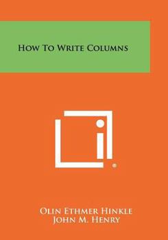 Paperback How to Write Columns Book
