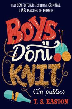 Hardcover Boys Don't Knit (in Public) Book