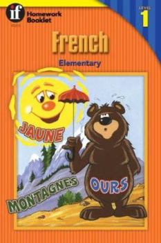 Paperback French Elementary: Homework Booklet Book