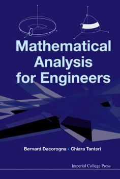 Hardcover Mathematical Analysis for Engineers Book