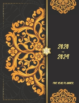 Paperback 5 Year Planner 2020 - 2024: Lucky Charm 5 Year Planner Calendar Book 2020-2024 Size 8.5 x 11 Inch, 60 Months Calendar, 5 Year Appointment Calendar Book