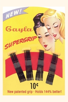 Paperback Vintage Journal Bobbie Pins Book