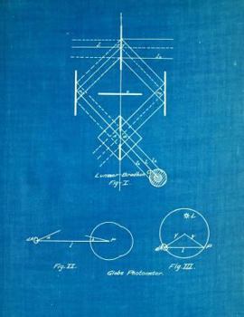 Paperback Blueprint Graph paper journal: 160 pages, 1/2 inch squares, format 8.5 x 11 inch, diary, composition book, notebook. Soft cover. For architects, desi Book