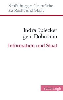 Hardcover Information Und Staat [German] Book