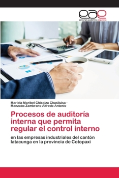 Paperback Procesos de auditoría interna que permita regular el control interno [Spanish] Book