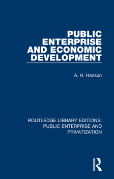 Paperback Public Enterprise and Economic Development Book