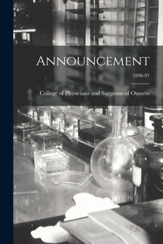 Paperback Announcement; 1896-97 Book