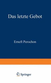 Paperback Das Letzte Gebot: Roman [German] Book