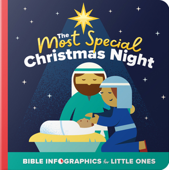 Board book The Most Special Christmas Night: A Bible Infographics for Kids Look at the Birth of Jesus Book