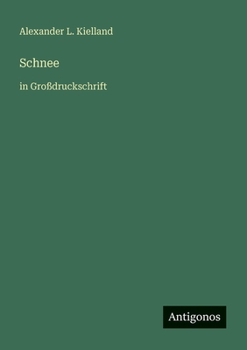 Schnee: in Großdruckschrift