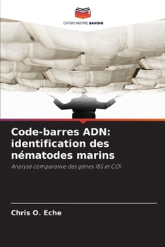 Paperback Code-barres ADN: identification des nématodes marins [French] Book