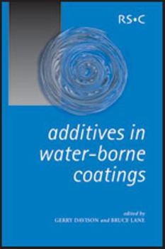 Paperback ADDITIVES WATER-BASED COATING (Special Publications) Book