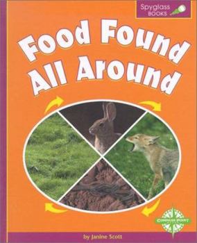 Library Binding Food Found All Around Book