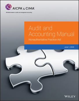 Paperback Audit and Accounting Manual: Nonauthoritative Practice Aid 2020 Book