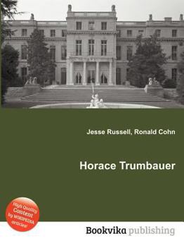 Paperback Horace Trumbauer Book