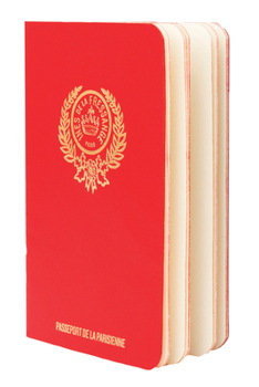 Diary Parisian Chic Passport (Red) Book