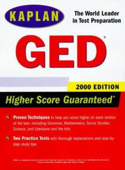 Paperback KAPLAN GED 2000 Book