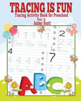Paperback Tracing is Fun (Tracing Activity Book for Preschool) Vol. 2 [Large Print] Book