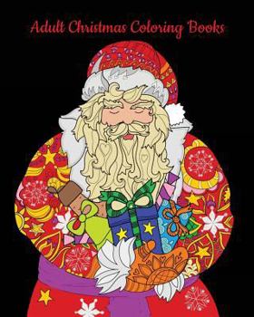Paperback Adult Christmas Coloring Books: Fun and Relaxing! Book