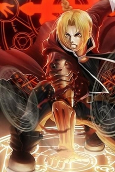 Journal: Fullmetal Alchemist Soft Glossy Cover Journal Lined Pages Book 6 x 9 Inches 110 Pages