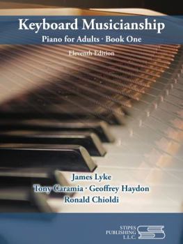 Spiral-bound Keyboard Musicianship: Piano for Adults Book 1 Book