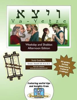 Paperback Bar/Bat Mitzvah Survival Guides: Va-Yetze (Weekdays & Shabbat pm) Book