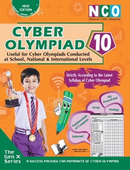 Paperback National Cyber Olympiad - Class 10 (With OMR Sheets) Book