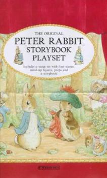Hardcover The Original Peter Rabbit Storybook Playset [With Folder with Stage] Book