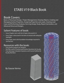 Paperback ETABS V19 Black Book
