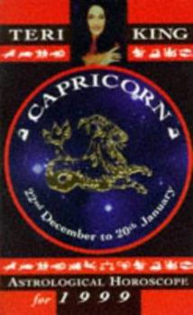 Paperback Teri King's Astrological Horoscopes for 1999: Capricorn Book