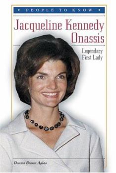 Library Binding Jacqueline Kennedy Onassis: Legendary First Lady Book