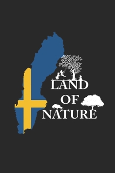 Paperback Wikstroem - Notes: Sweden Country Banner Nature - Notizbuch 15,24 x 22,86 Punktgitter Book