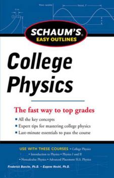 Paperback Schaum's Easy Outline of College Physics, Revised Edition Book