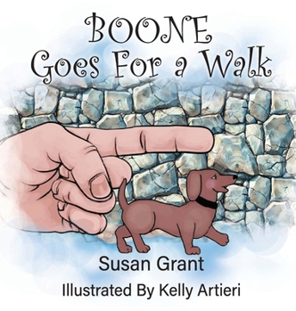 Hardcover Boone Goes For a Walk Book