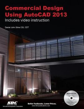 Paperback Commercial Design Using AutoCAD 2013 Book