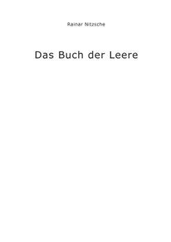 Paperback Das Buch der Leere [German] Book