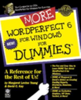 Paperback More WordPerfect 6 for Windows for Dummies Book