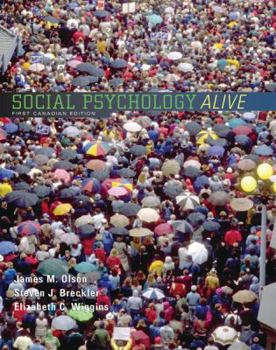 Hardcover social psychology alive (first canadian edition) Book