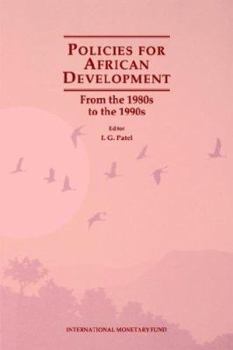 Paperback Policies for African Development: From the 1980s to the 1990s Book