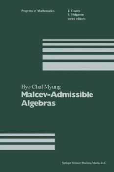 Paperback Malcev-Admissible Algebras Book