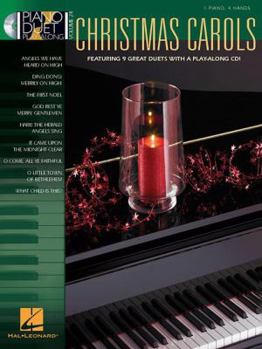 Paperback Christmas Carols: Piano Duet Play-Along Volume 24 Book