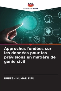 Paperback Approches fondées sur les données pour les prévisions en matière de génie civil [French] Book