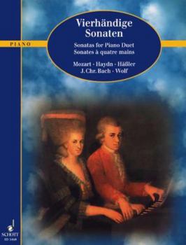 Paperback Sonatas for Piano Duet: 2 Pianos, 4 Hands Book
