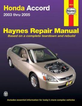 Honda Accord Repair Manual 2003-2005 (Haynes Automotive Repair Manual)