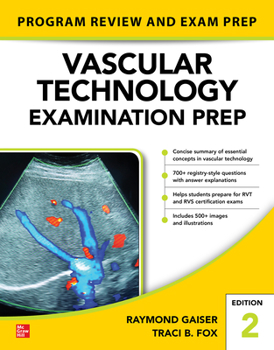 Paperback Vascular Technology Examination Prep, Second Edition Book